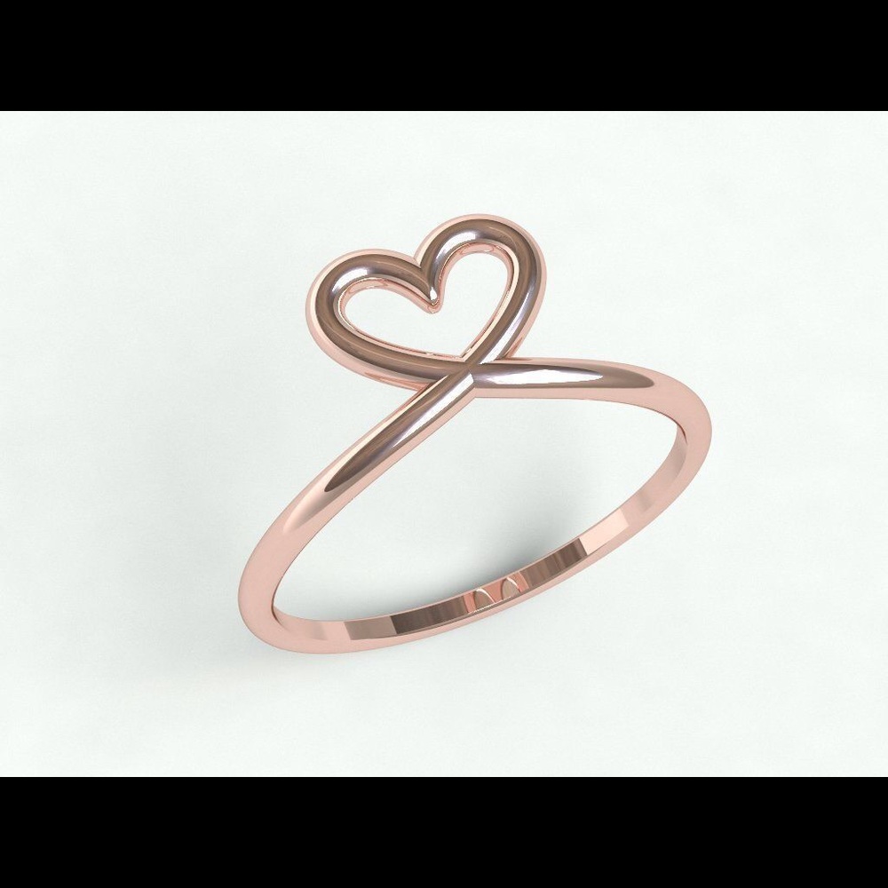 Rose Gold Ring.